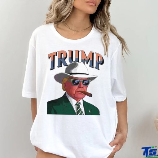 Cowboy Donald Daddy Make America Great Shirt