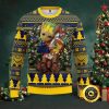 Michigan Wolverines Grinch Hug Christmas AOP Sweater
