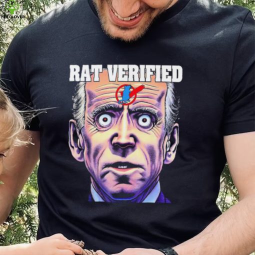 Rat Verified Anti Joe Biden Shirt