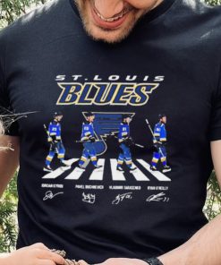 St Louis Blues Team 2022 Abbey Road Signature Shirt