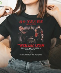 09 Years 2014 – 2023 The Equalizer Denzel Washington Robert Mccall Thank You For The Memories T Shirt