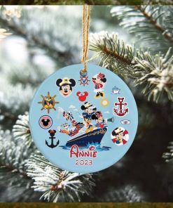 Personalized Disney Cruise Christmas Ornament
