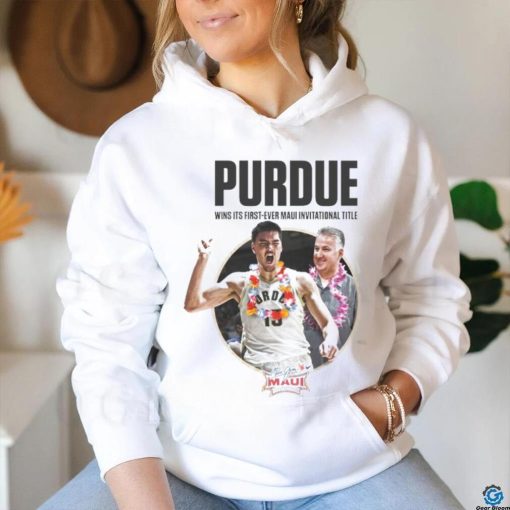 Purdue Men’s Basketball Wins Its First Ever Maui Invitational Title Shirt