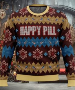 Akira Happy Pill Christmas sweater