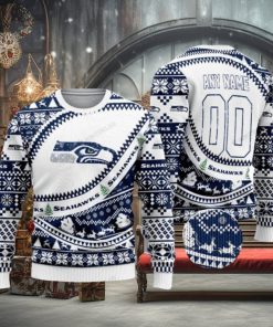 Personalized Nfl Seattle Seahawks Custom Ugly Christmas Sweaters 1 Personalized Nfl Seattle Seahawks Custom Ugly Christmas Sweaters