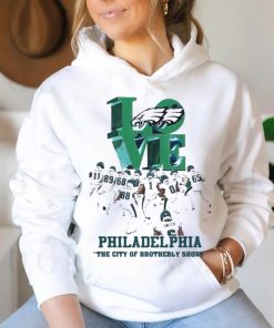 Love philadelphia the city of brotherly shove 2023 hoodie, sweater, longsleeve, shirt v-neck, t-shirt