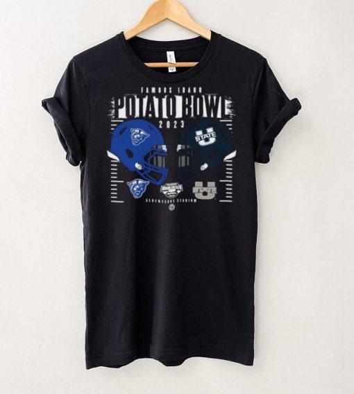 Utah State Aggies Vs Georgia State Panthers 2023 Famous Idaho Potato Bowl Head To Head Shirt