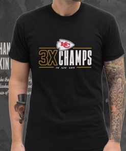 Kansas City Chiefs 3x Champs IV LIV LVII hoodie, sweater, longsleeve, shirt v-neck, t-shirt