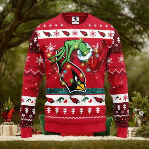 Arizona Cardinals Grinch Christmas Ugly Sweater