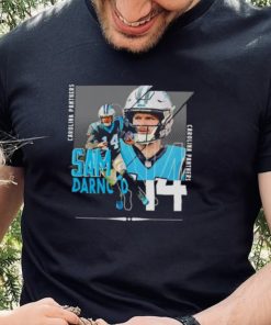 sam Darnold Carolina Panthers football poster shirt