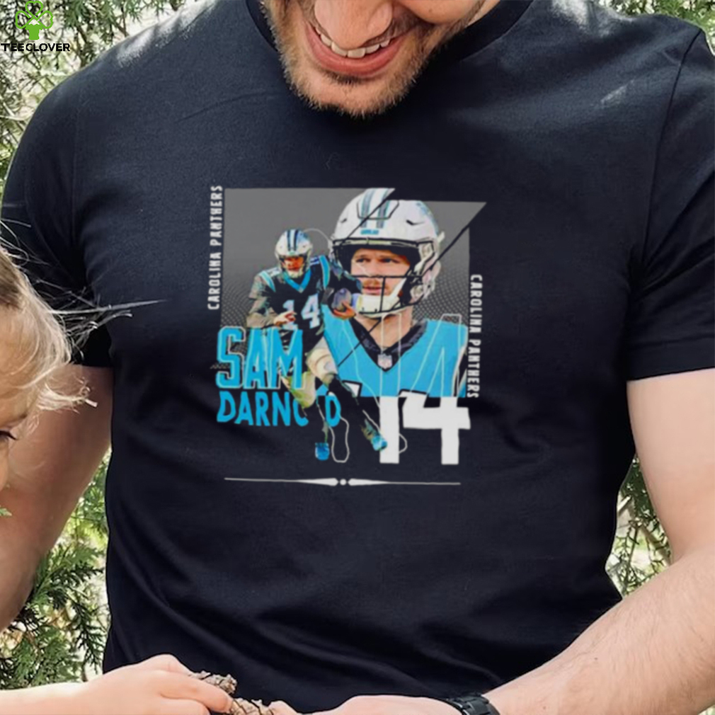 sam Darnold Carolina Panthers football poster shirt
