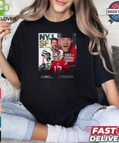 san francisco 49ers vs New York Jets Sept 9 2024 Monday night football matchup shirt