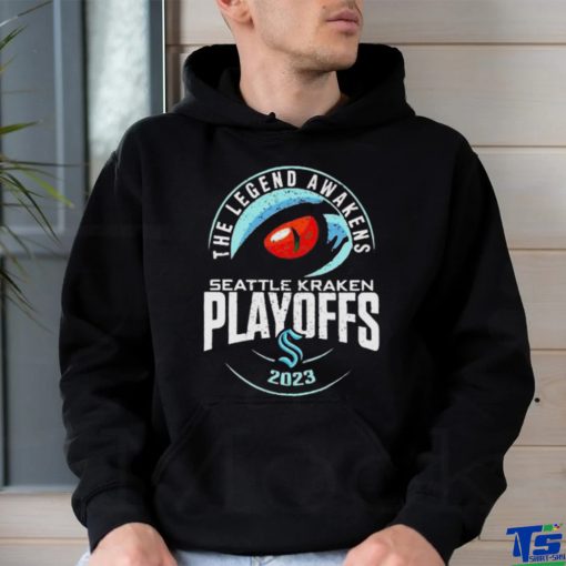 seattle kraken the legend awakens 2023 stanley cup playoffs shirt Shirt