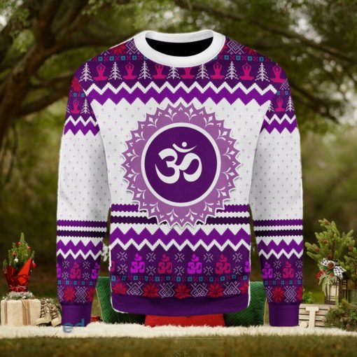 Crown Eye Chakra Ugly Christmas Sweater Xmas Gift Men And Women Christmas Sweater