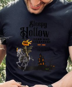 sleepy hollow dead and breakfast Raglan Baseball Tee