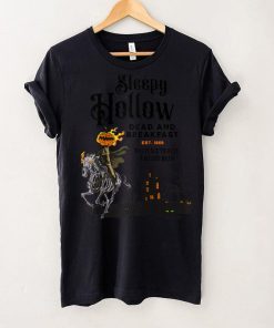 sleepy hollow dead and breakfast Raglan Baseball Tee