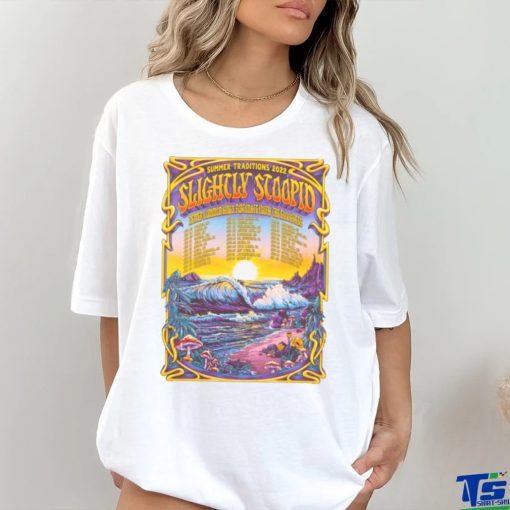 slightly Stoopid 2023 Summer Traditions Tour Poster Shirt