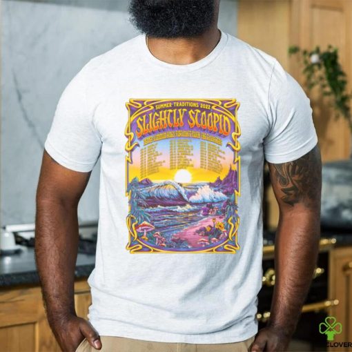 slightly Stoopid 2023 Summer Traditions Tour Poster Shirt