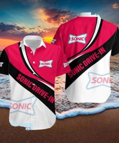 sonic drive in Organic Brand 3D Hawaiian Shirt For Men And Women Tropical Summer