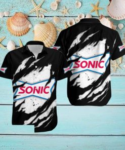 sonic drive in Pattern Affordable Beach Hawaii Shirt Men And Women Gift For Family Tropical Summer