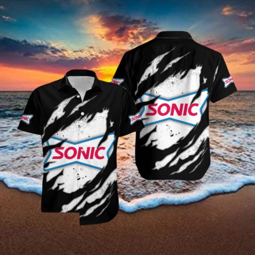 sonic drive in Pattern Affordable Beach Hawaii Shirt Men And Women Gift For Family Tropical Summer