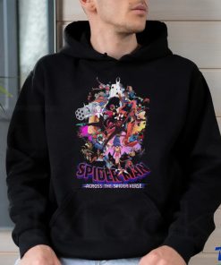 spideran across the spider verse shirt