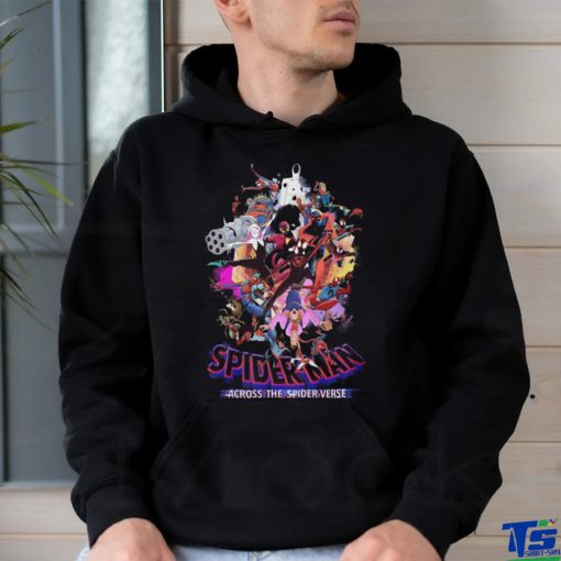 spideran across the spider verse hoodie, sweater, longsleeve, shirt v-neck, t-shirt