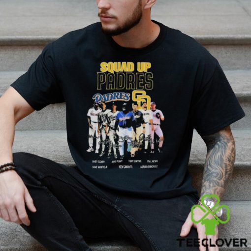 squad Up Padres All Players Signatures hoodie, sweater, longsleeve, shirt v-neck, t-shirt