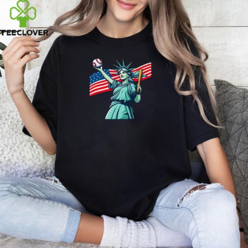 statue of liberty baseball T Shirt