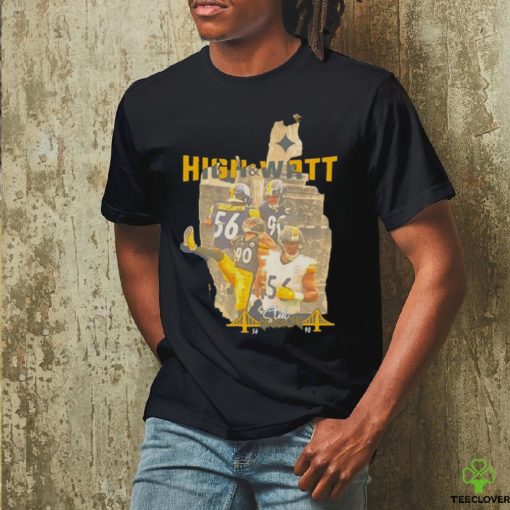 steelers Alex Highsmith and T.J. Watt Steel Bookends High and Watt shirt