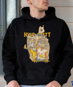steelers Alex Highsmith and T.J. Watt Steel Bookends High and Watt shirt