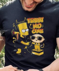 stewie trust no one trendy match black taxi shirt shirt