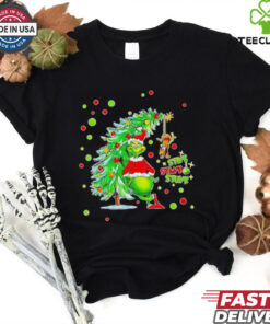 stink stank stunk Grinch Christmas tree shirt