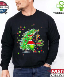 stink stank stunk Grinch Christmas tree shirt