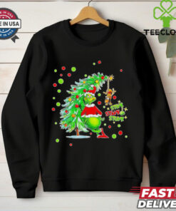 stink stank stunk Grinch Christmas tree shirt