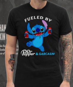 stitch fueled by drink Dr Pepper and sarcasm shirt 2 stitch fueled by drink Dr Pepper and sarcasm shirt