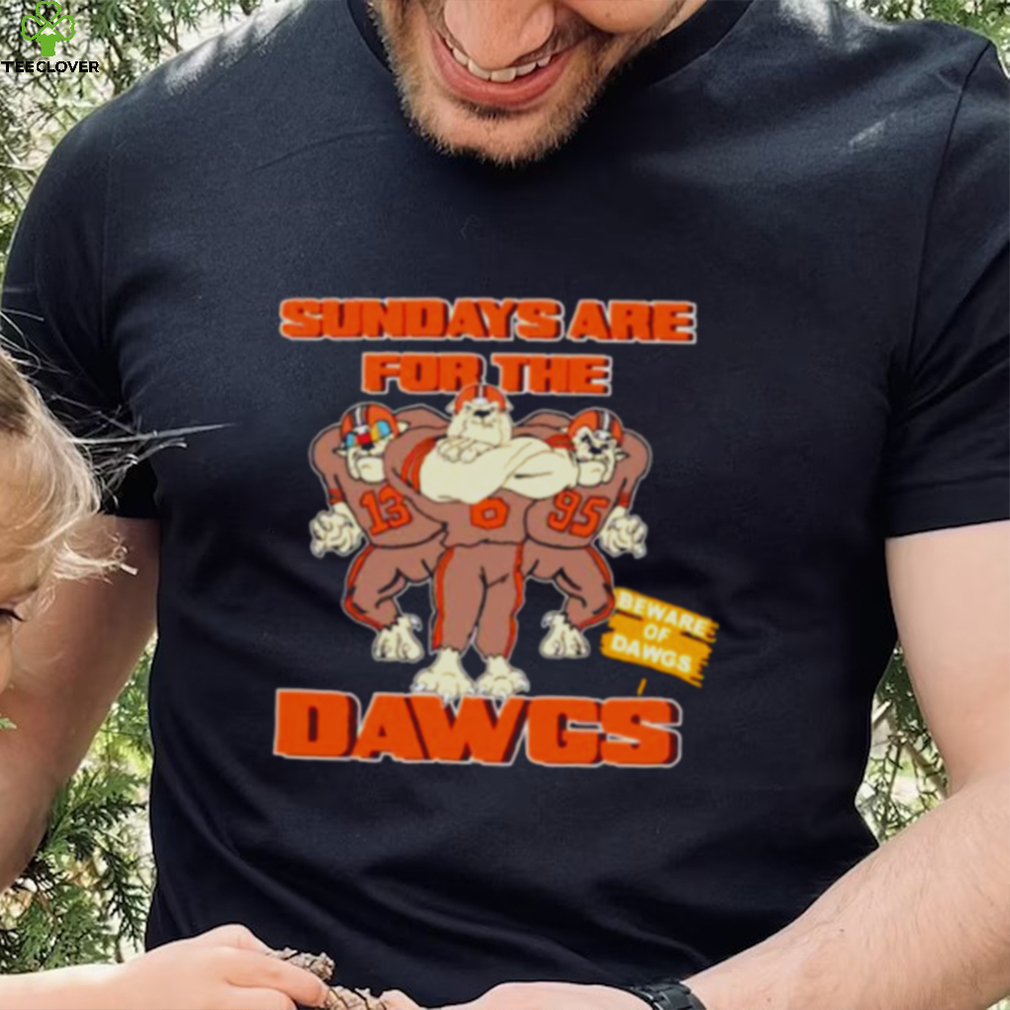 sundays are for the dawgs Cleveland Browns shirt