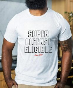 super license eligible bus bros shirt Ladies Tee