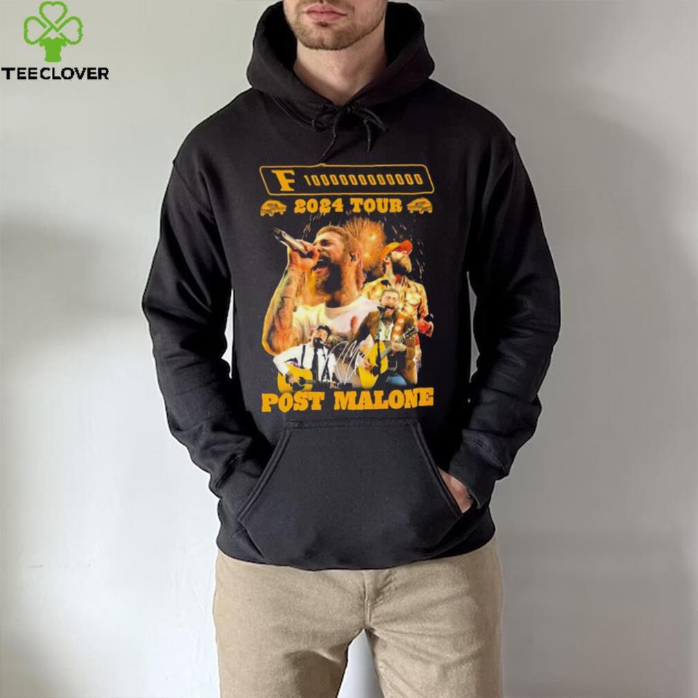 Post Malone Hits The Road For F 1 Trillion 2024 Tour Post Malone Signature Shirt Post Malone Hits The Road For F 1 Trillion 2024 Tour Post Malone Signature Shirt