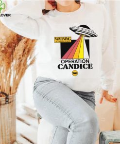 Warning active UFO on site operation candice t hoodie, sweater, longsleeve, shirt v-neck, t-shirt