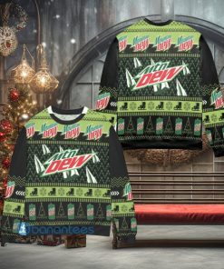 Mountain Dew Pine Tree Snowflake Pattern Ugly Christmas Sweater Christmas Gift For Men And Women