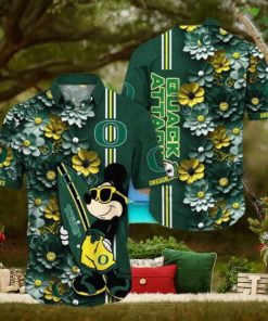 Oregon Ducks Hawaiian Shirt Mickey Love Surfing Trending Summer Gift