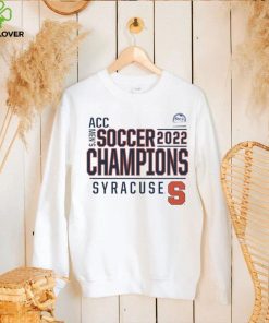 syracuse orange 2022 acc mens soccer conference tournament champions t shirt Shirt