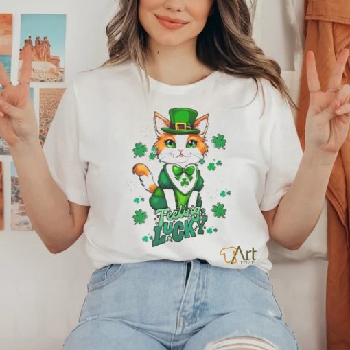 t. Patrick’s Day Cat Mom Gift shirt