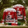 Jesus Has Your Back 3D Ugly Christmas Sweater Gift For Family Christmas Gift