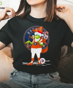 Santa Grinch Houston Astros Gift Christmas Shirt