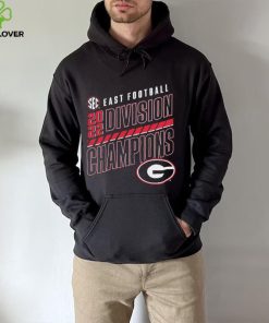 Georgia Bulldogs 2022 SEC East Division Football Champions Slanted Knockout T Shirt 4 Georgia Bulldogs 2022 SEC East Division Football Champions Slanted Knockout T Shirt