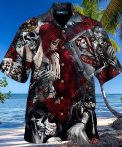 Buy_Hawaiian_Aloha_Shirts_A_Real_Man_And_His_Woman_Skull_Couple removebg preview transformed