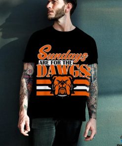 Sundays Are For The Dawgs Cleveland Ohio Gift Dawg Shirt