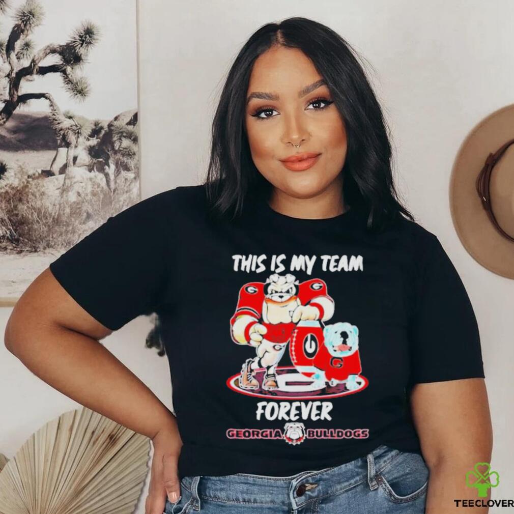 Official this Is My Team Forever Georgia Bulldogs T Shirt Official this Is My Team Forever Georgia Bulldogs T Shirt